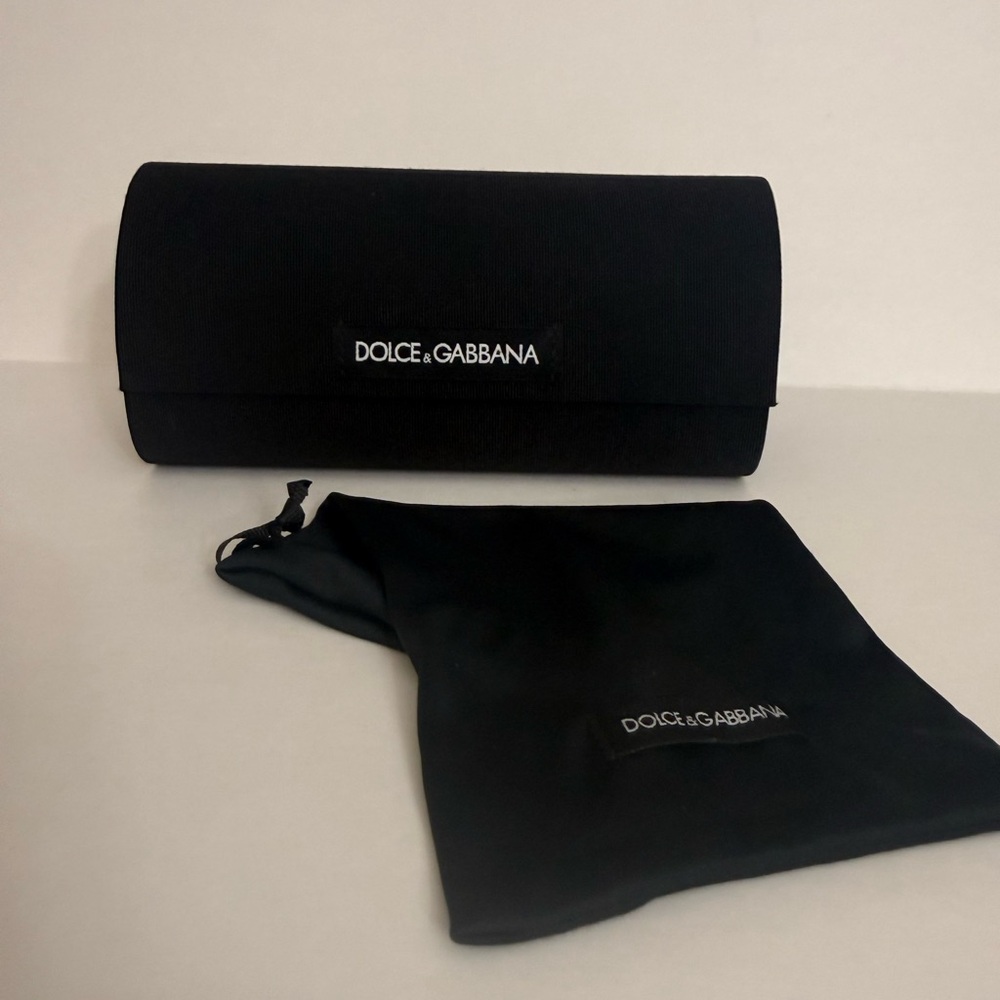 dolce & gabbana Sunglasses Glasses Large  Case Original New